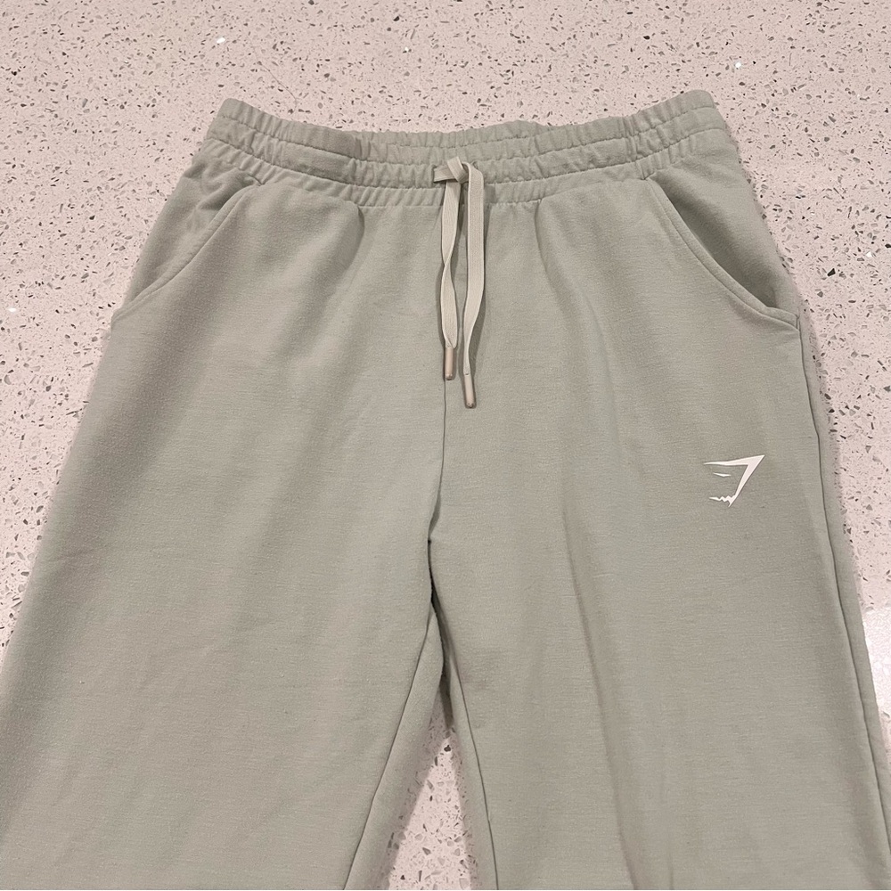 GYMSHARK Flex High Waisted Joggers Pistachio Green - Picture 10 of 15